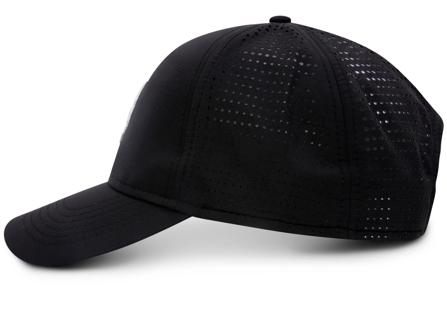 GORRA CON MONOGRAMA - NEGRO