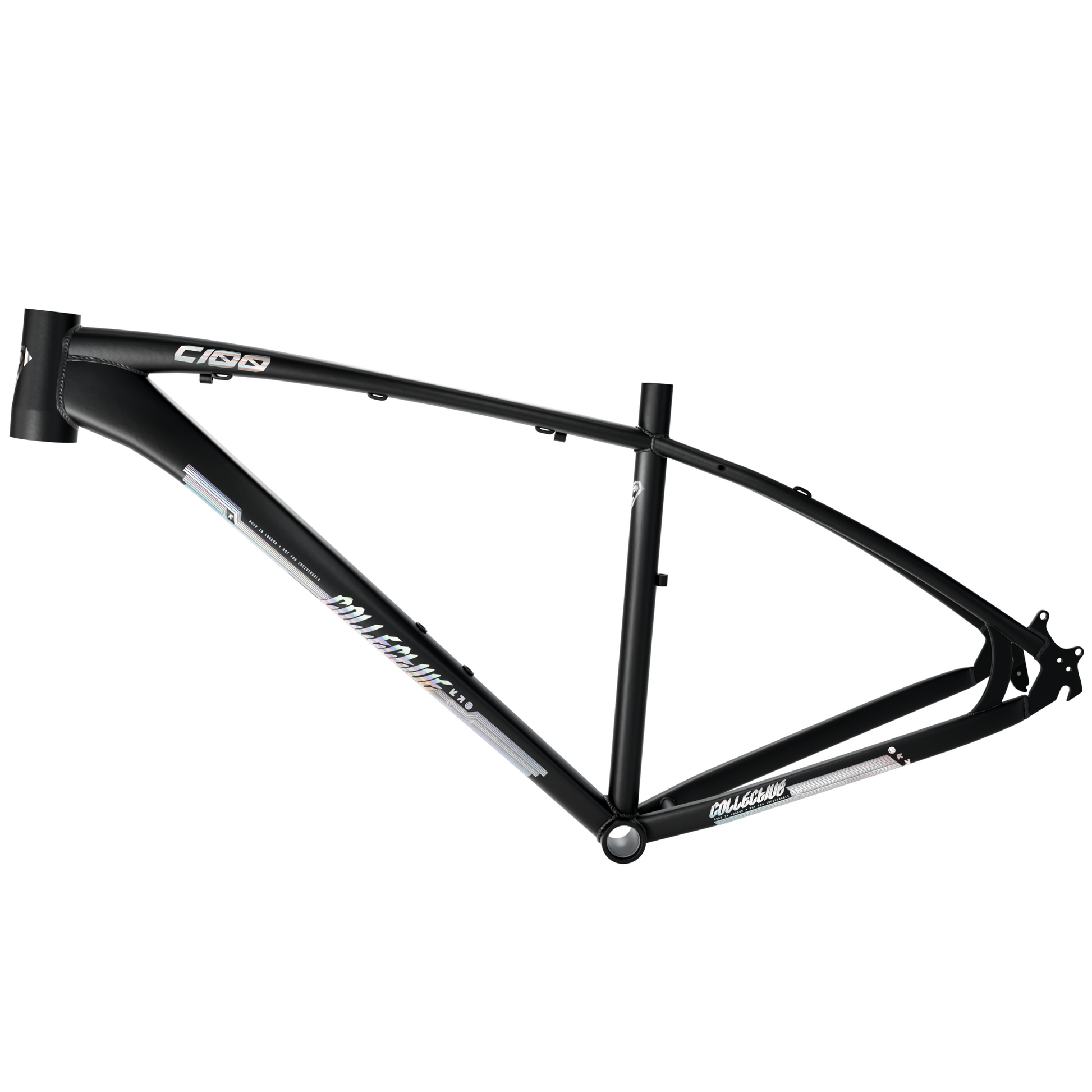 C100 PRO V3 FRAME Black Chrome Collective Bikes