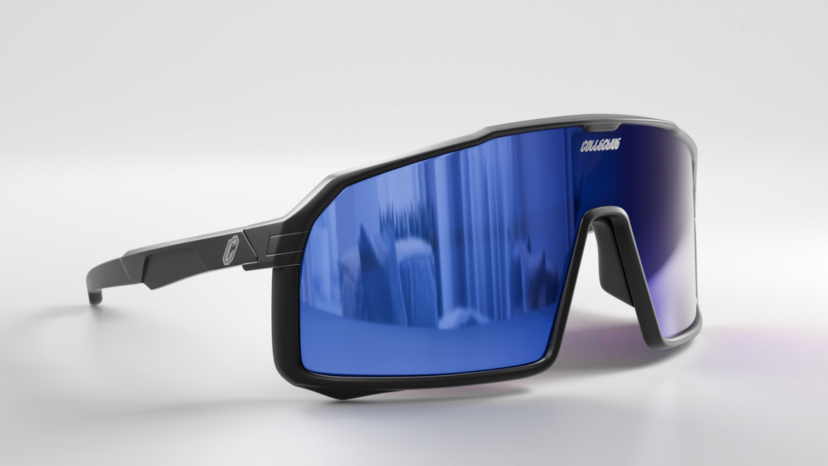 Collective Bikes Collective Epsilon Sunglasses - Black/Blue