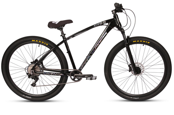 C100 PRO MTB BLACK/CHROME – Collective Bikes