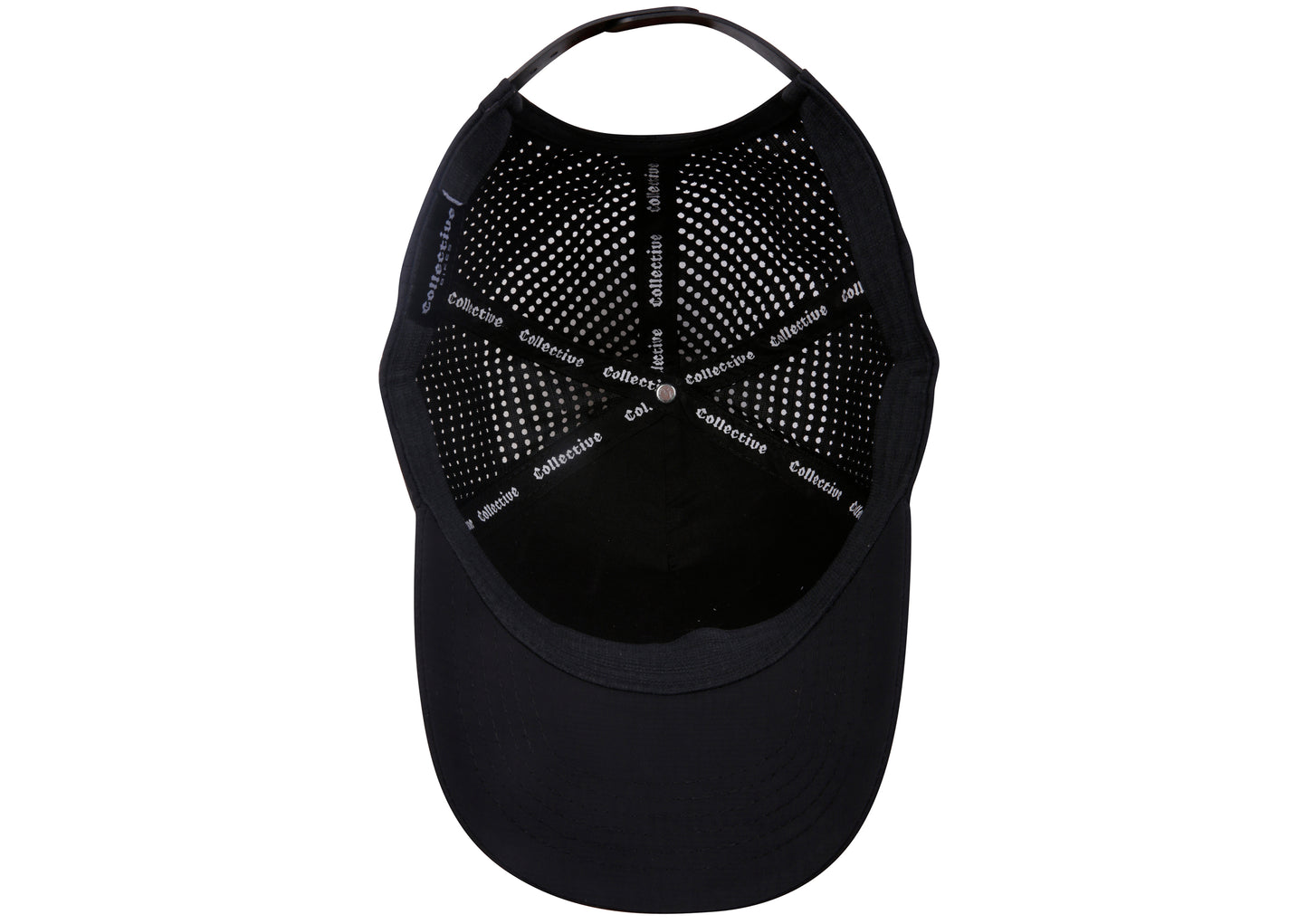 'MONOGRAM' CAP - WHITE/BLACK
