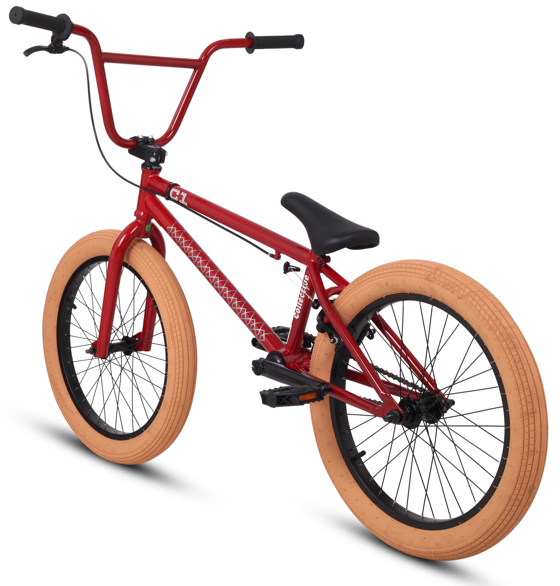bmx red bike