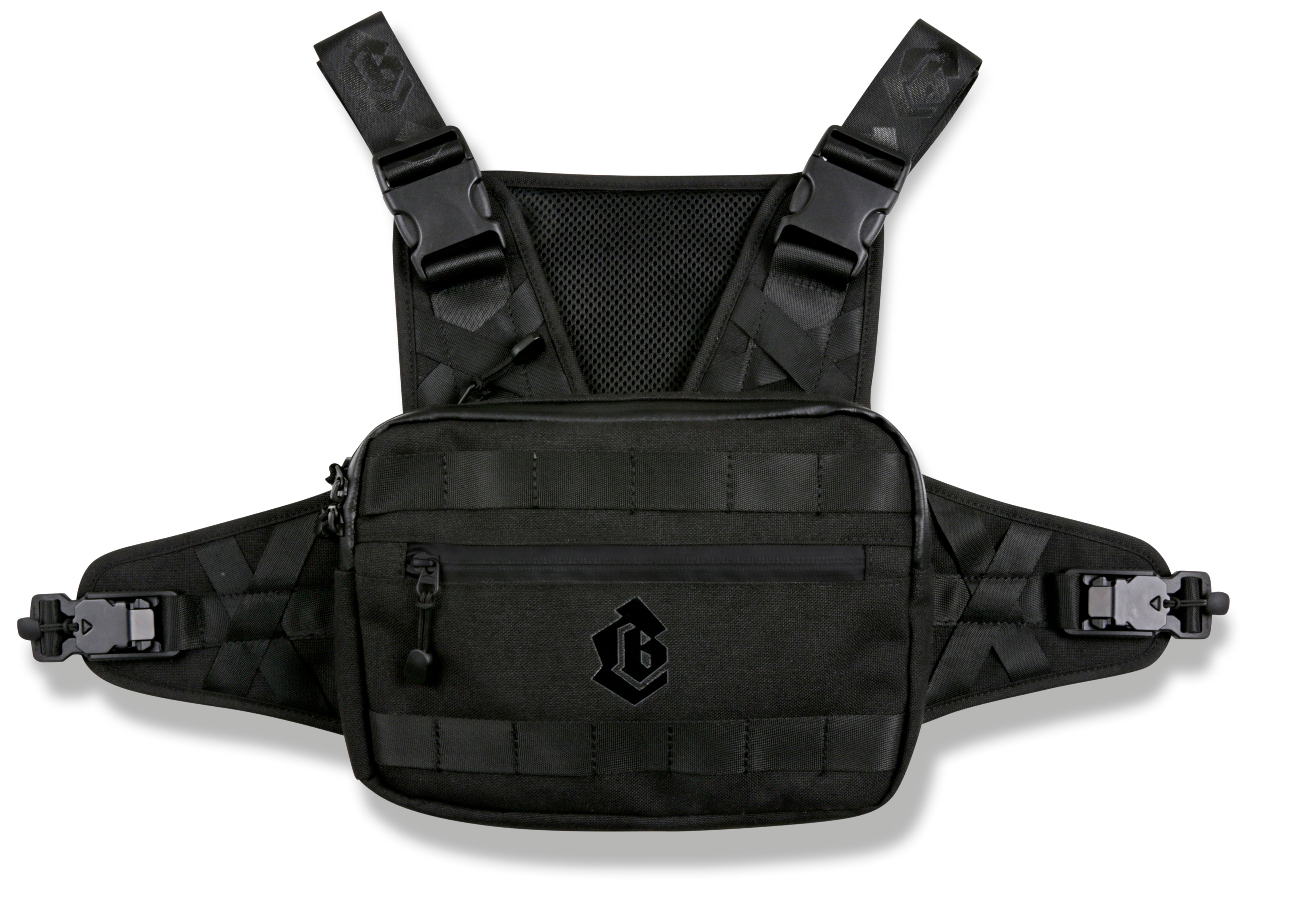 CHEST RIG' - BLACK - Collective Bikes
