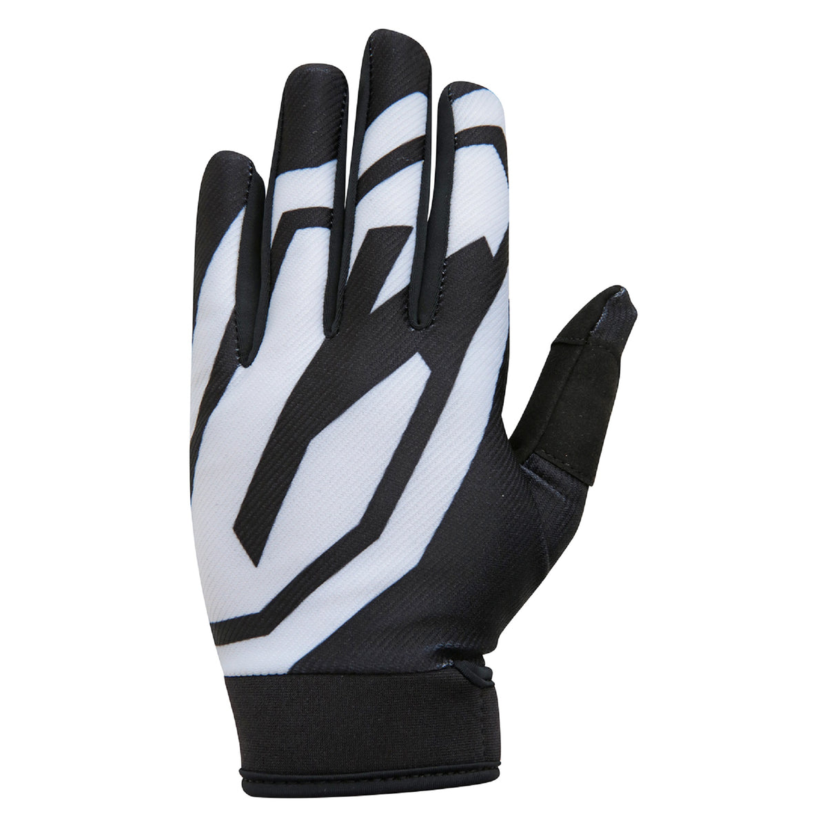 Collective Bikes Gloves - New Monogram Logo / White
