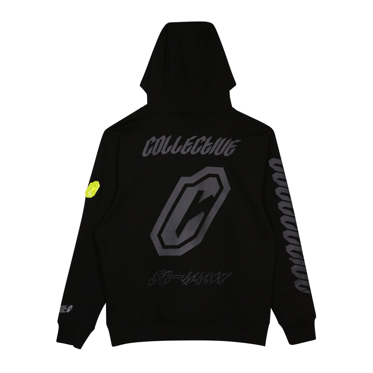 Collective Bikes Incognito Hoodie — rear view