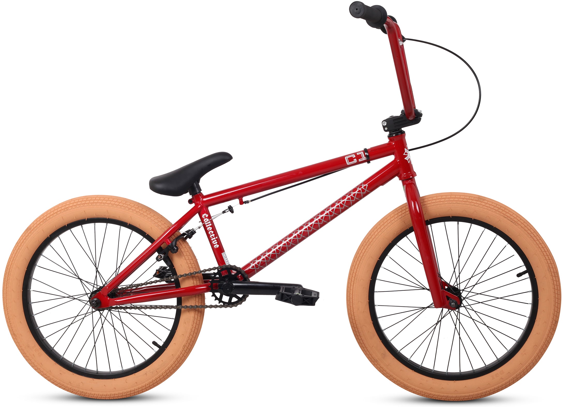 bmx red bike